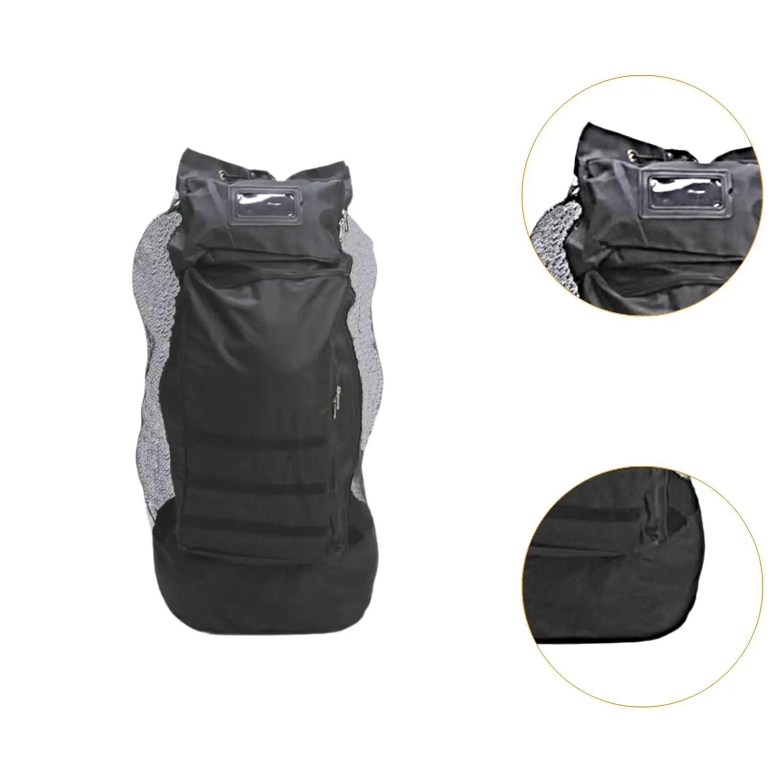 Basketball Backpack Sports Ball Bag Carry Bag Sports Equipment Bag Mesh Drawstring Bag for Baseball Coaches Gear Football