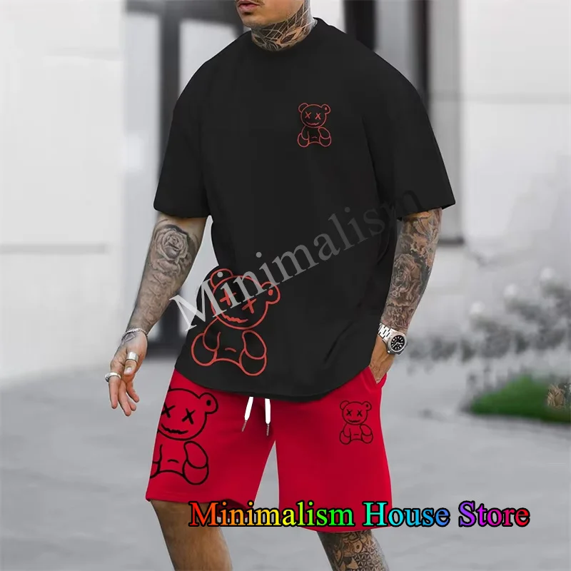 25098-a7e72b.jpg Men’s Tracksuit (T-Shirt + Shorts)