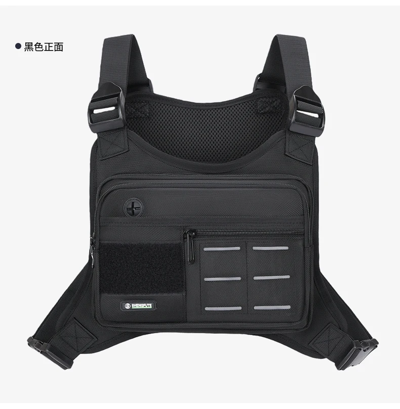 Tactical Functional Men Vest Bag Waist Packs High Quality Waterproof Men Pack Bag Backpack Fashion Trends Men Sling Bag Shoulder