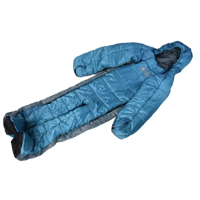 Mummy Style Keep Warm Humanoid shape Sleeping Bag Camping Comfortable lazy prevent a cold Sleeping bag 4