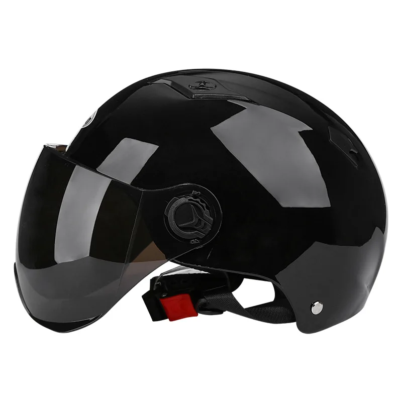 AdultElectricMotorcycleHelmetHalfHelmetScooterMotorCrashHelmetMotorcycleBicycle