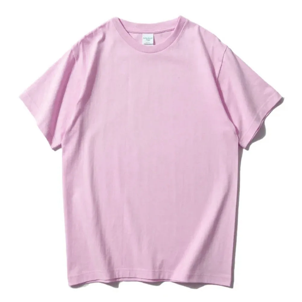 2025 New Fashion Unisex Streetwear Cotton Tee - Summer Short Sleeve T-Shirt