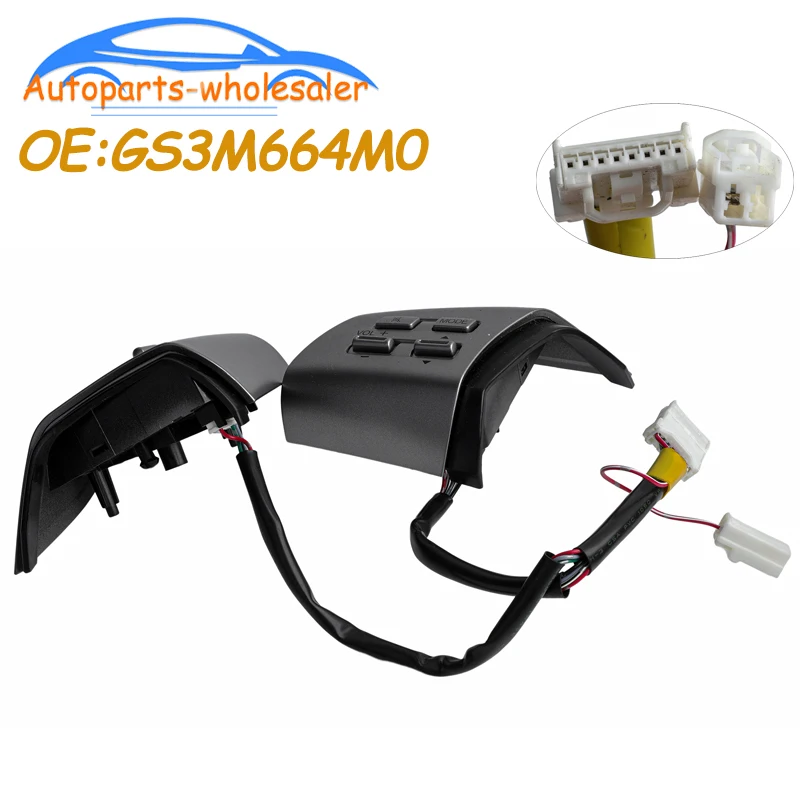 Steering Wheel Cruise/Audio Switch GS3M-664-M0 For Mazda 6 2009 2010
