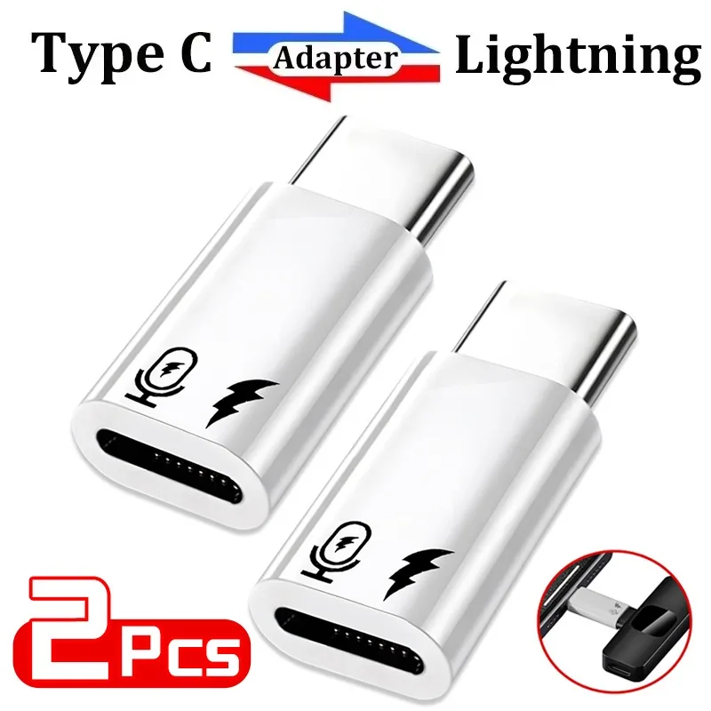 OTG USB C To Lightning Adapter for IPhone 16 Android Microphone High Speed Data Transfer Lighting Female To TypeC Male Converter otg adapter,usb to type c adapter,lightning to usb c adapter,ios to type c adapter
