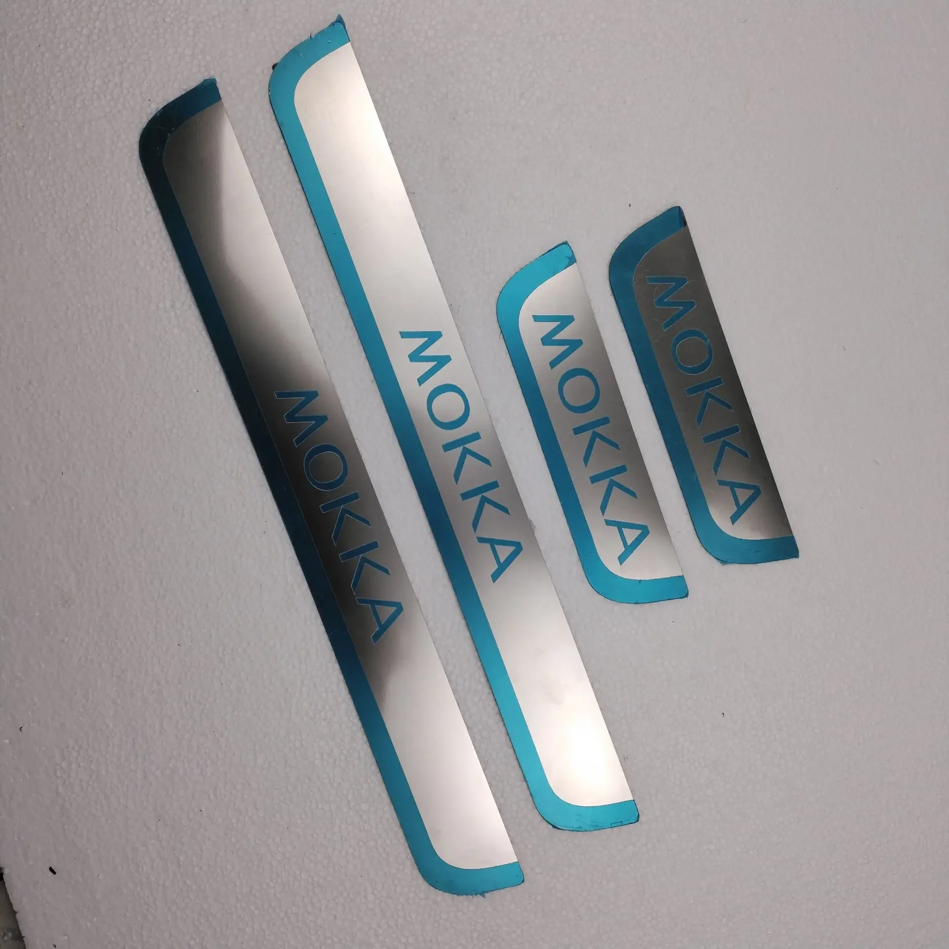 

Автомобильная Защитная Накладка на порог педали для Opel MOKKA 2012-2020 из нержавеющей стали, защита от царапин, автомобильные аксессуары