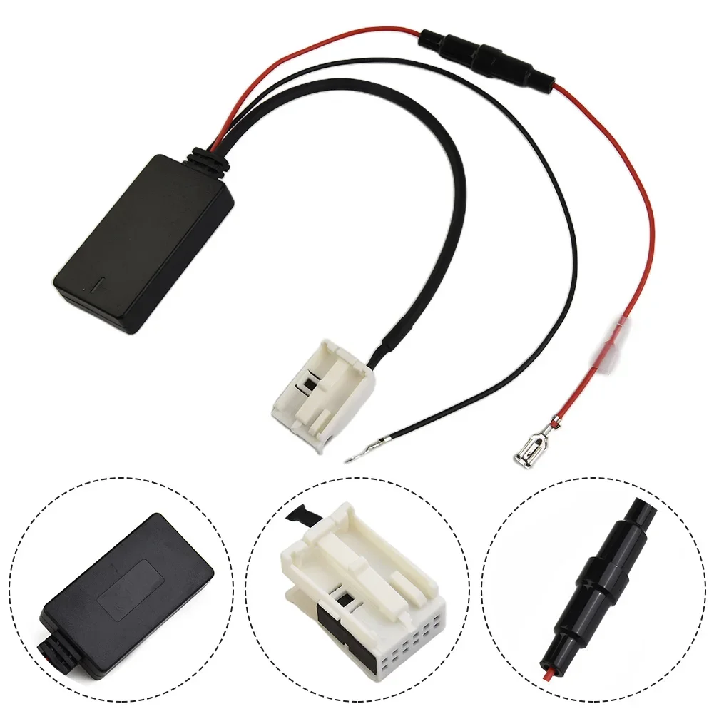 Bluetooth-compatible 5.0 Module Adapter MP3 Handsfree For RCD RNS 210 310 315 510 Golf 5 6 Aux Cable Car Accessories