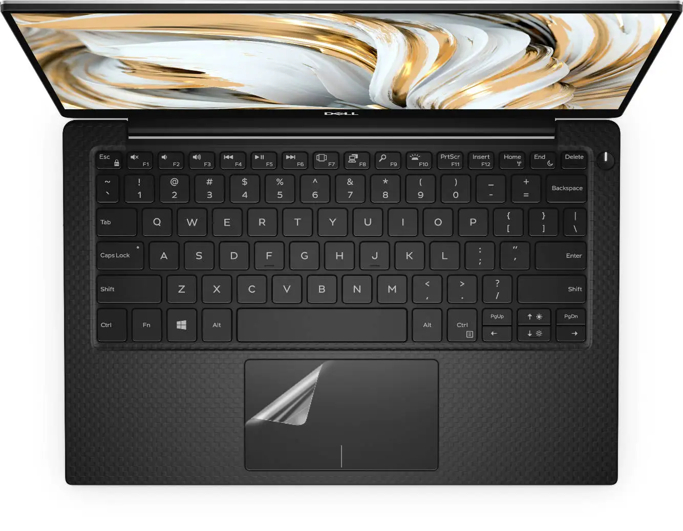 Per Dell Xps 13 9305 9360 9300 9310 9370 7390 9350 9380 9360 9365 Matte Touchpad Autoadesivo Della Pellicola Trackpad Protector Touch Pad