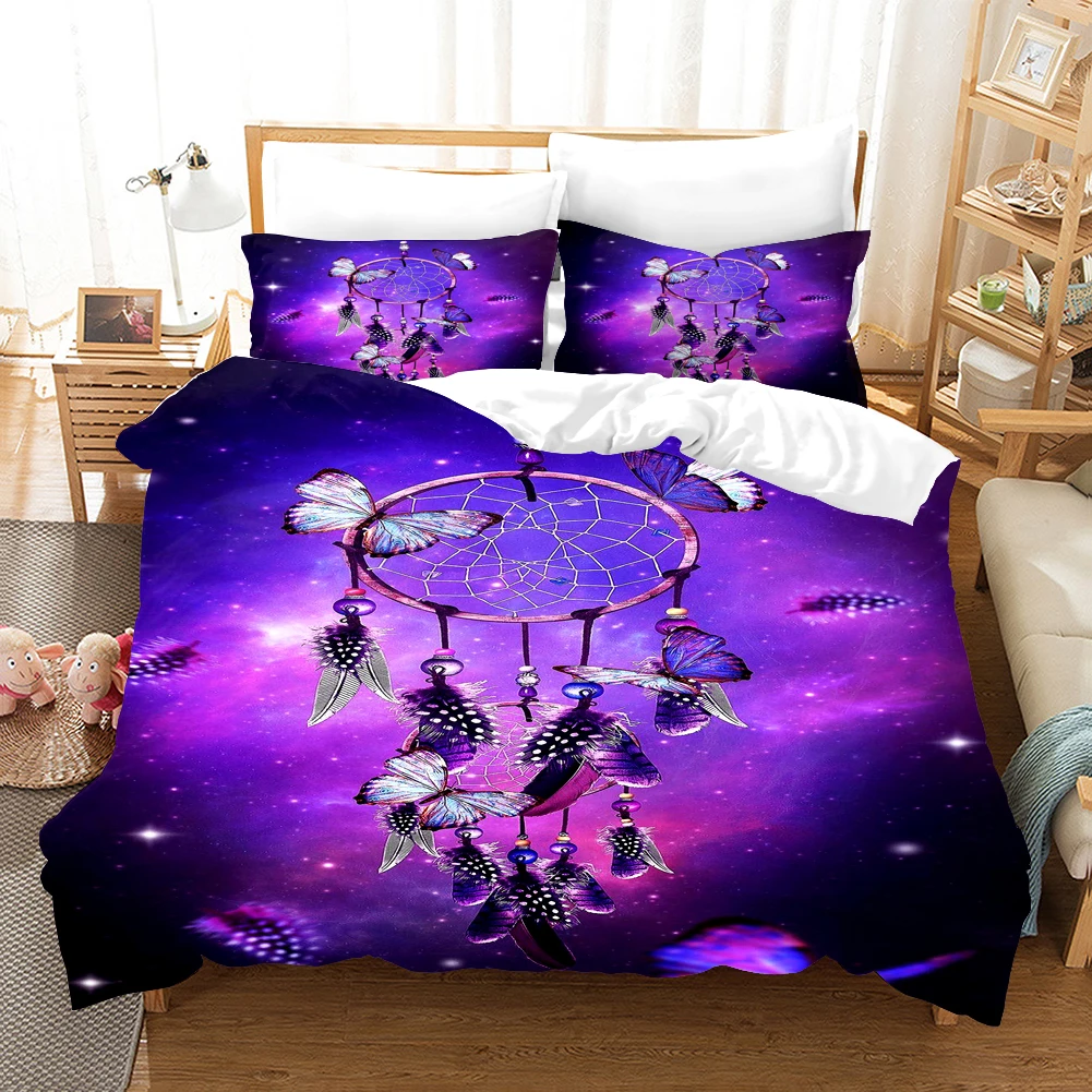 

Dream Catcher Luxury Bedding Set Fancy Duvet Cover Sets Comforter Bed Linen Twin Queen King Single Size Dropship
