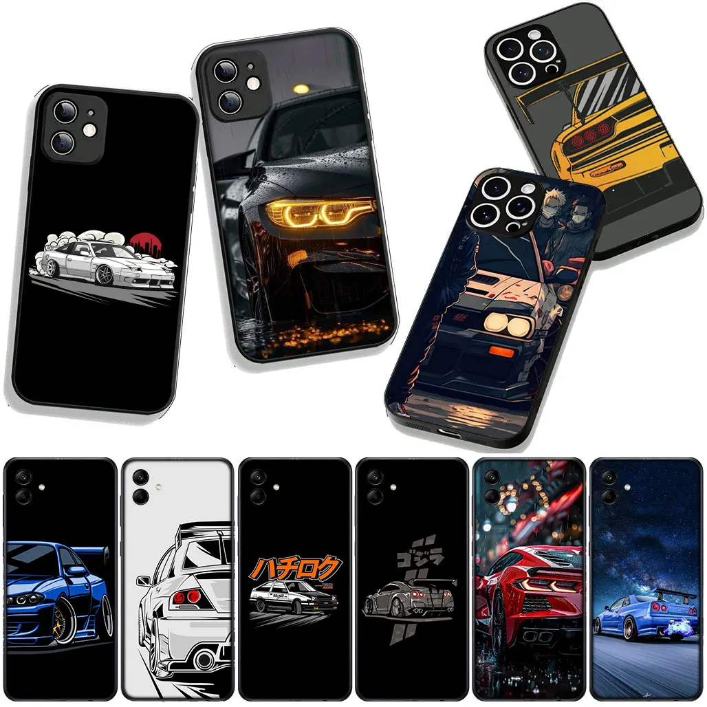 Supercar Cartoon Protective Phone Case - Vibrant Design Phone Cover