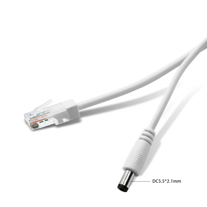POE 분배기 어댑터, 48V  12V, IEEE 802.3af 호환 10/100Mbps, 감시 카메라 K1KF 용 최대 100 m