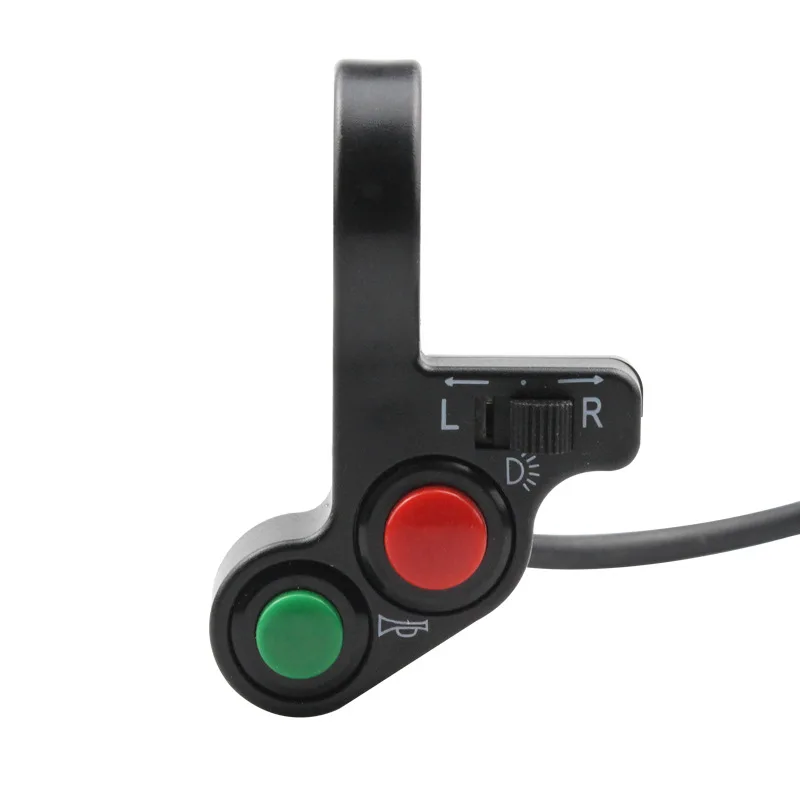 Motorcycle electric vehicle switch modified handle handlebar combination headlight turn signal switch horn