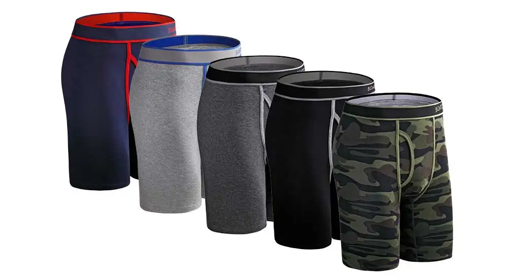 Sdbd22795e9ca42ddbc29dcdb3d348eb1g Luxury Men's Cotton Boxer Shorts Gift Set 5pcs Sexy Trunks Kit