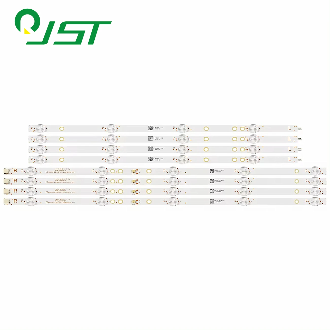 4pcs LED AWOX U5100 U5000STR/4K DIJITSU DJTV501 HPK950 KJ50D09-ZC22AG-017A/05/05A/05E/07A/07E 303KJ500038 303KJ5010040A KJ500M09
