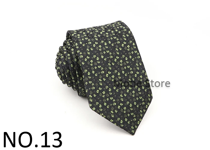 Neue Jacquard-Polyester-Krawatte, blaue Blumen-Krawatte für Männer, Business, Hochzeit, Party, Kleid, Krawatte, Alltagskleidung, Krawatte, Accessoires, Geschenke – Detail 14