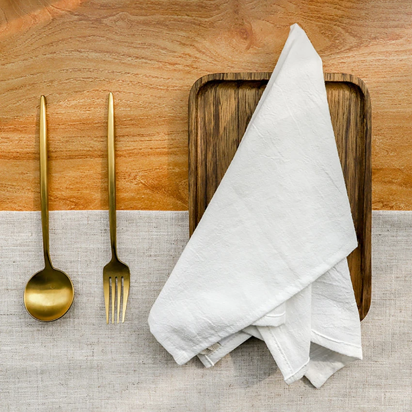 Cotton Napkins 6PCS Christmas Dinner Napkins