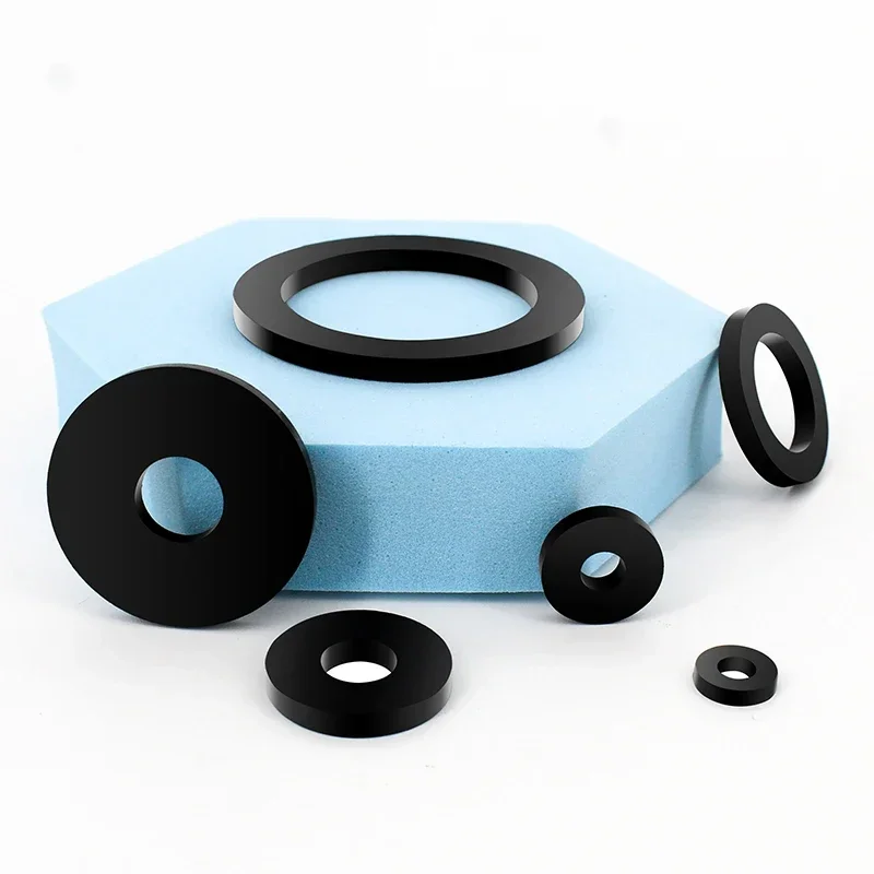 Description Picture 6 of itemFlat gasket H1-H2.5-H3mm M2-M42 VMQ Rings Sealing silicon rubber seals waterproof Elastic gasket in stock wholesale washer