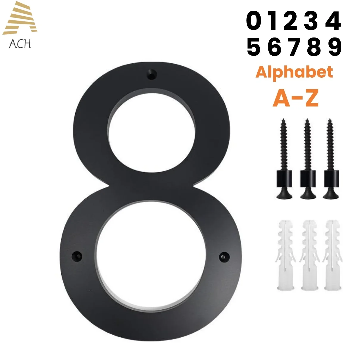 House number signs house numbers 30cm 12 inch floating house numbers large house numbers for outdoors home address sign plaques numeros casa exterior