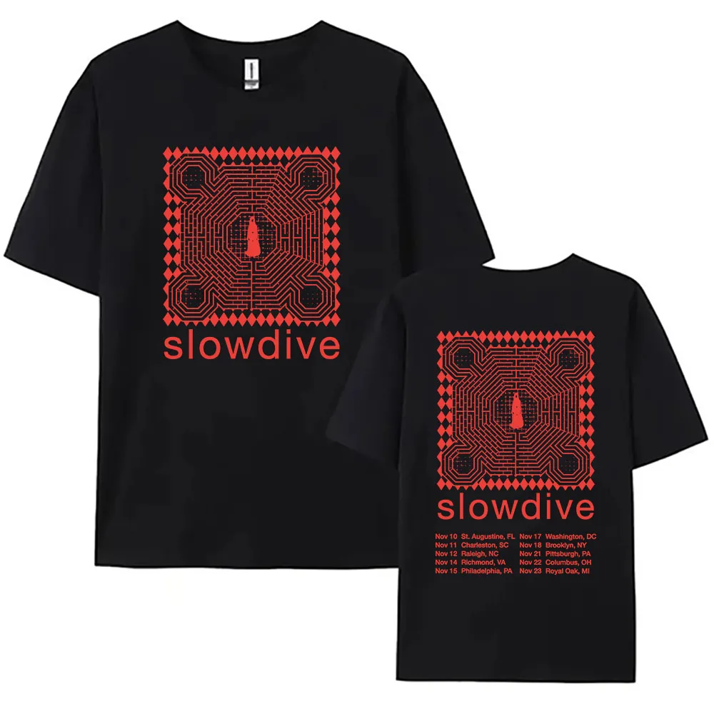 Slowdive Tour 2024 ׷ Ƽ   o  Ƽ ׷ μ Ƿ  streetwear unitees