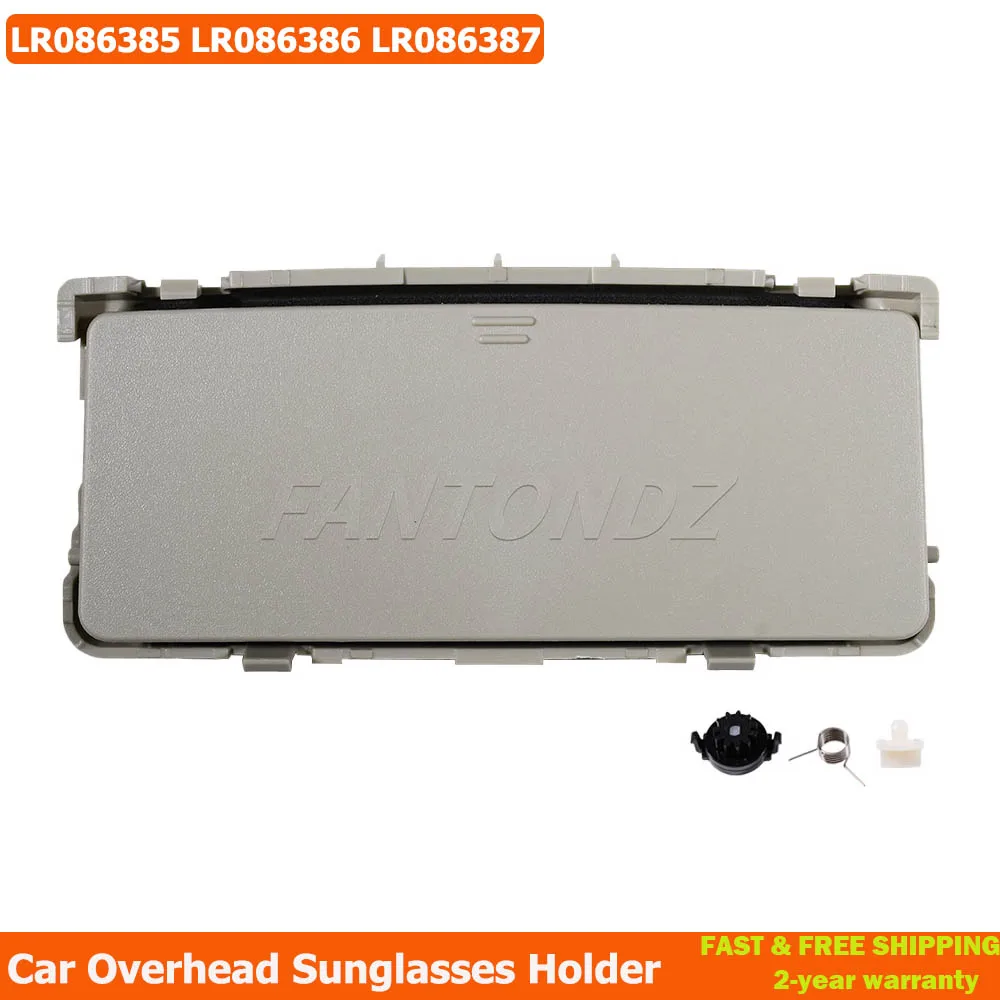 Étui à Lunettes De Soleil Pour Land Rover – Modèle LR086385 – Compatible Range Rover Evoque, Discovery Sport – Gris ABS - 3
