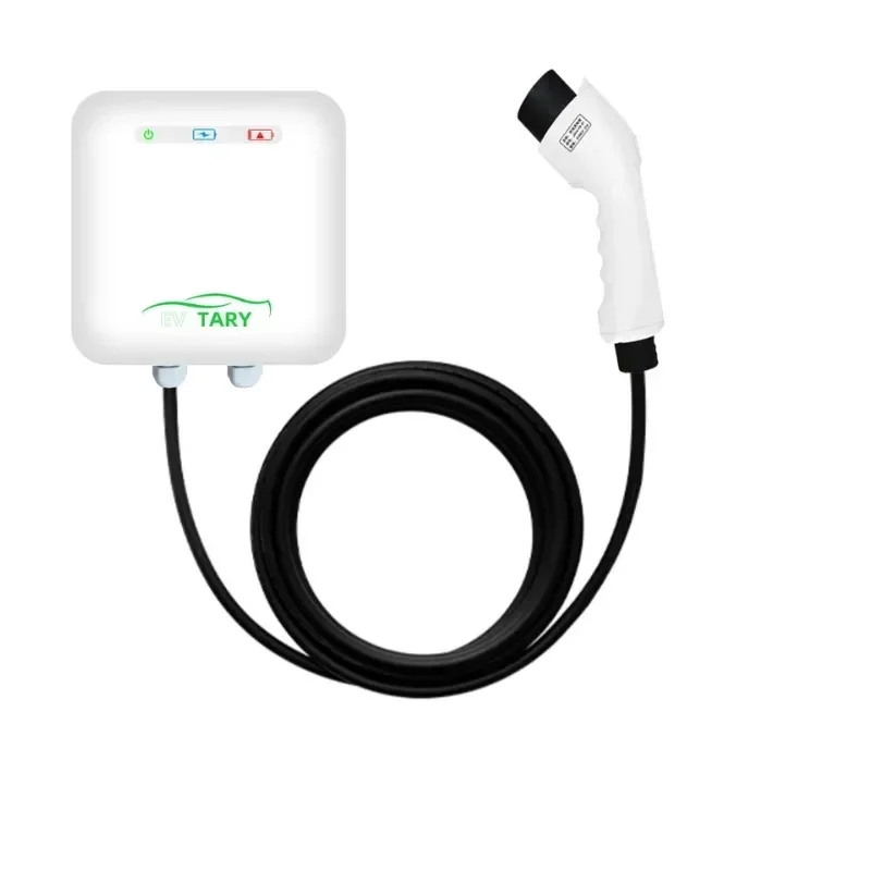 32Amp 7Kw Ac Ev Charger Type2 Veicolo Wallbox Home Ev Wallbox Charging Caricabatteria Rapido Per Auto Elettrica