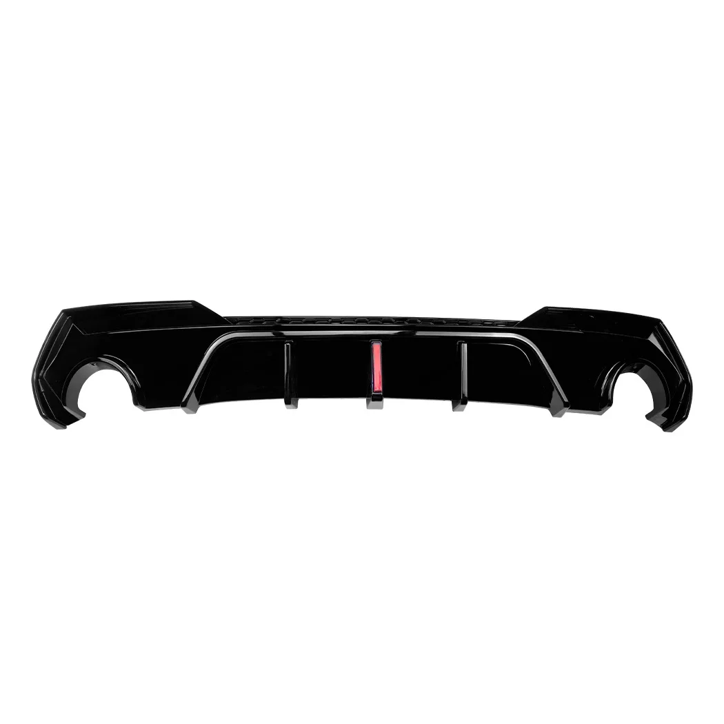 BMW G22 G23 쿠페 M 스포츠 425i 430i 440i 2020-2024용 LED 브레이크 라이트 디퓨저 립 듀얼 스플리터 리어 범퍼 (G23 G22)
