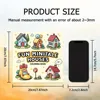 FUN MINITALE HOUSES Bold-easy Patterns Coloring Book for Adults Cute Drawing Book Perfect Gift for Party and Birthday 3