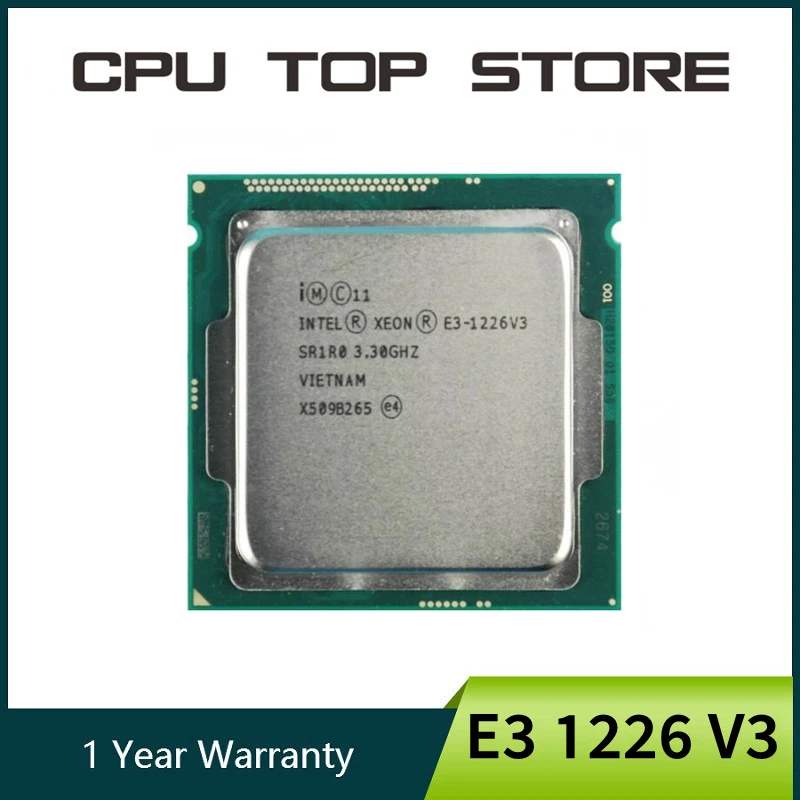 Intel Xeon E3-1226 v3 Quad-core (4 Core) 3.30 GHz Processor Socket H 