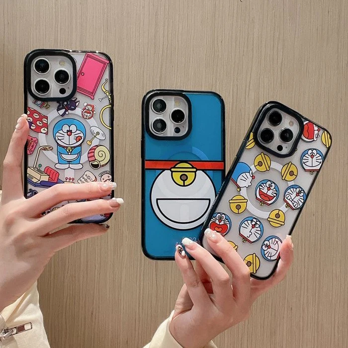 

Акриловый чехол для телефона с синей кошкой и черной рамкой, чехол для iPhone 11, 12, 13, 14, 15 Pro Max, чехол для iPhone 14 Pro Max