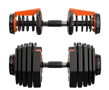 Dropshipping EU Warehouse Stock 2PCS Dumbbells Set Adjustable 20kg 24KG 32KG 40kg Weight 3