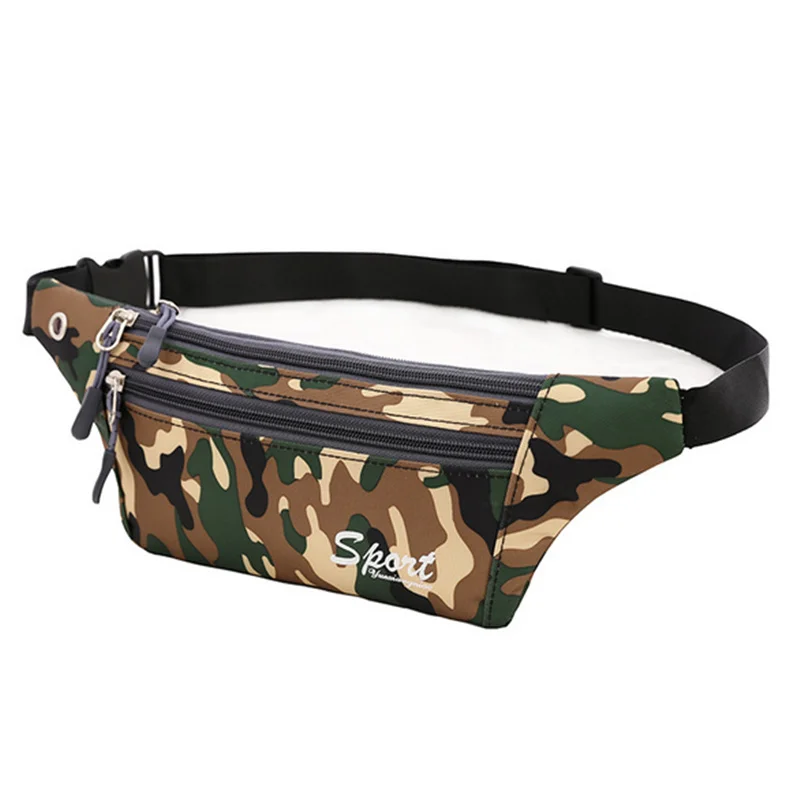 Camouflage Sport Taille Reise Bauchtasche Jungen Mädchen Kinder Fanny Pack Gürtel Walking Urlaub Beutel Damen Casual Wasserdichte Brust Pack – Detail 19