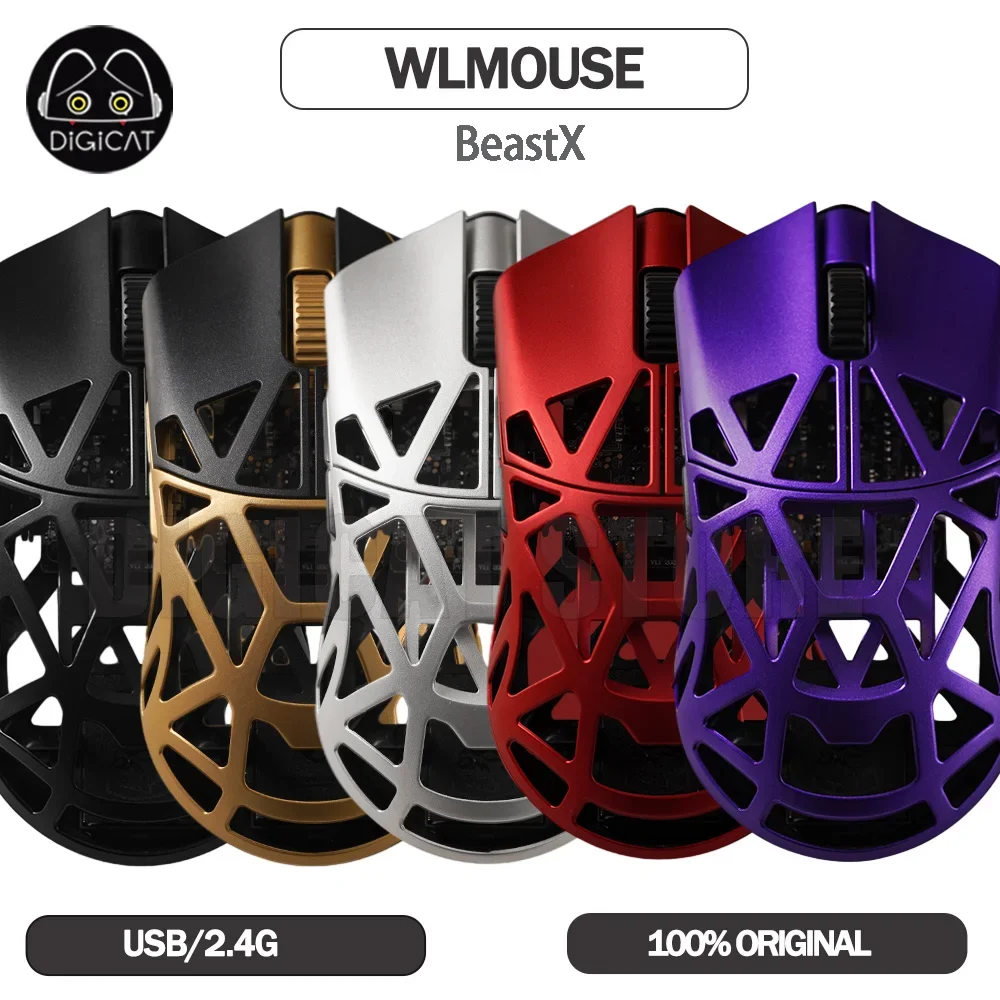 WLMOUSE-Gamer-Mouse-Aluminum-Alloy-USB-2-4G-Wireless-Mouse-Lightweight ...