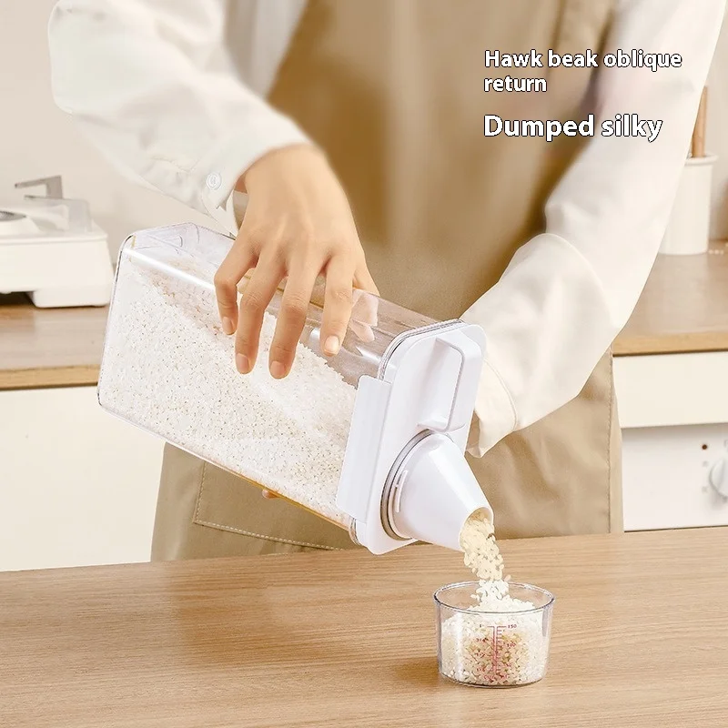 2300Ml Airtight Laundry Detergent Powder Storage Box Container with Lids Grain Storage Jar Bleach Container with Labels storage box storage jar laundry detergent storage box herb storage container honey storage container medicine storage container