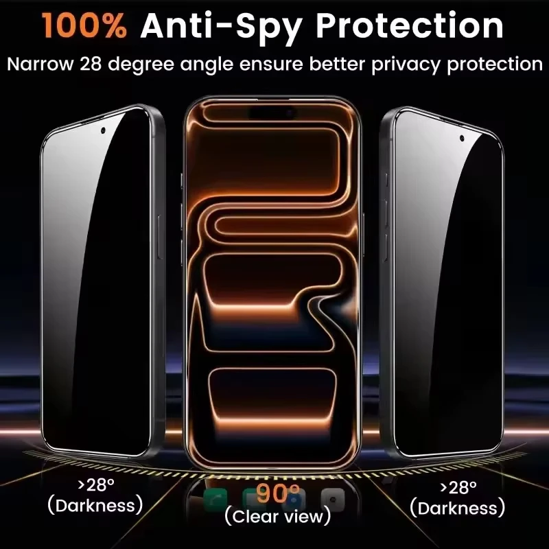 Premium Privacy Hydrogel Screen Protector - Soft Film (1-4PCS)