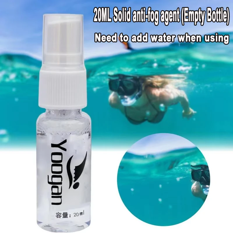 20ml Anti-Fog Spray For Swim Diving Mask Goggles Empty Bottle Can Use ...