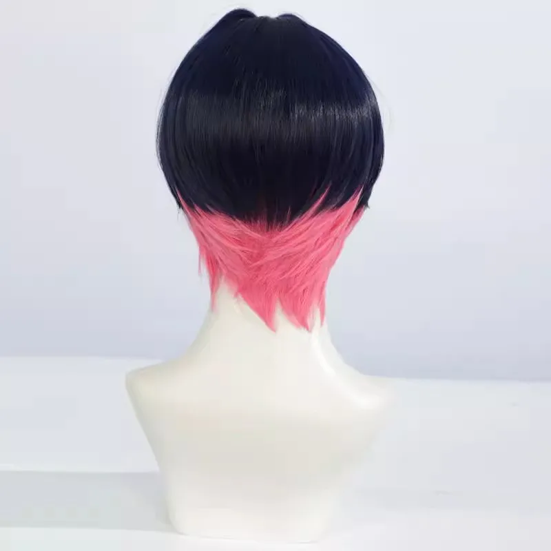 Valorant Neue Heldin Clove Cosplay Perücke Haarspange Headwear Prop Kurzes Hitzebeständiges Synthetisches Haar Halloween Party Rollenspiel Kostenlose Kappe 3