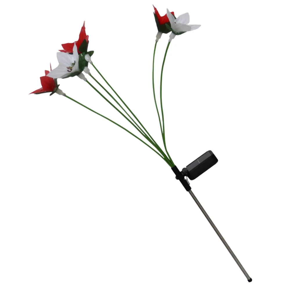 

Solar Powered Lights Flower Shaped Light Garden Fairy Lights Outdoor Decorative Light Patio Yard Wedding Holiday Decoration