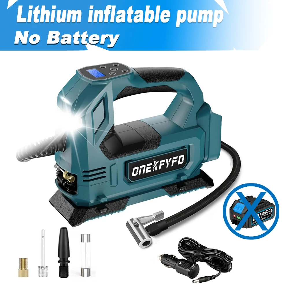 ⭐︎ワイヤレスカーエアコンプレッサーエアポンプデジタルディスプレイ 楽天市場】5個セットライト付き 液晶 デジタル エア