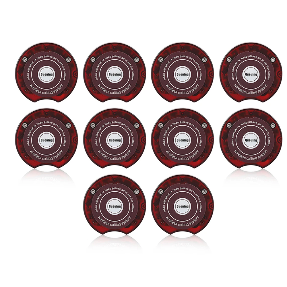 5pcs/lot Wireless Calling System Pager Restaurant Guest Paging Queuing System Receiver SU-668 Waiter Pager Call Customer