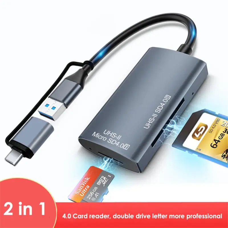 맥북 휴대폰용 USB 3.0 Otg 어댑터, USB-c 허브, 2 in 1 다기능 노트북 액세서리, 1-5PCs