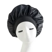 Shower Cap Hairdressing Hair Care Hat High Elasticity Monthly Shower Cap Female Nursing Satin Sleeping Cap 2