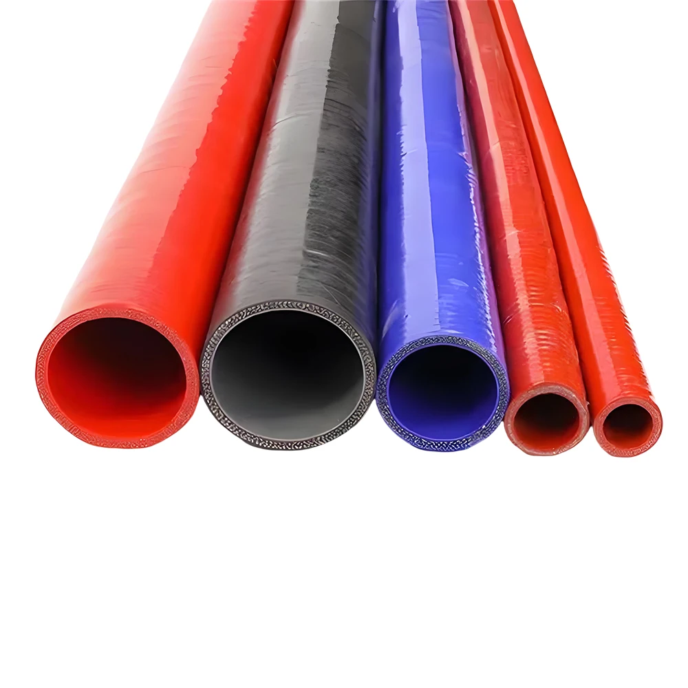 Reinforced straight silicone intercooler tube pipe coolant hose air intake pipe water hose ID16-120mm silicone tube