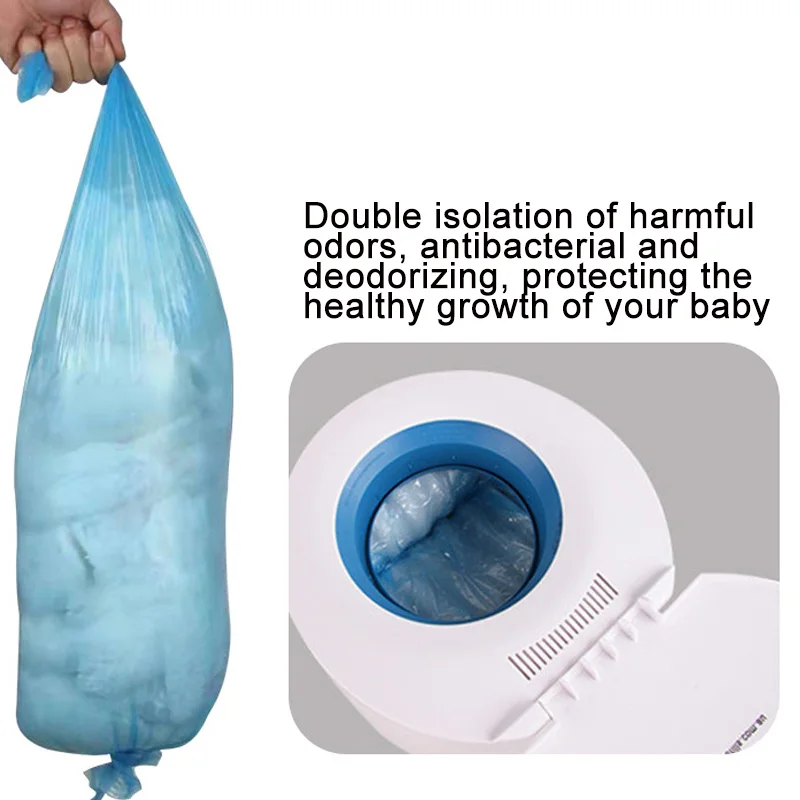 Diaper Pail Refills Bady Diaper Refill Bags 1/2/3/5/10Pcs For Twist & click For Dekor Classic Diaper Aenie Minchkin Angelcare Bucket
