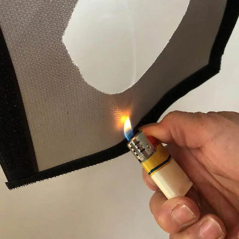 Hot Tent Stove Jack avec Protection Du Trou de CheminéE, TrèS Ignifuge