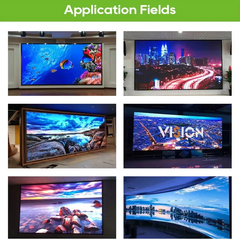 4K 8K GOB Indoor Video Wall luckyLed P2 P3 Screen Panel Full Color Screen Complete System Led Video Wall Led Display Screen 6