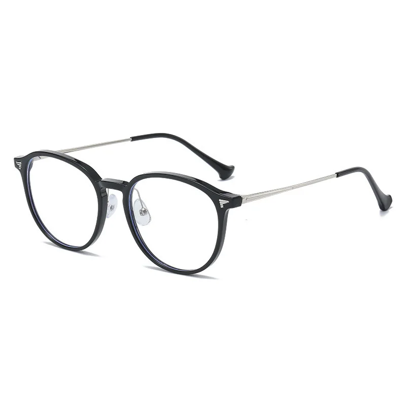 Korean Style Prescription Reading Glasses for Women Small round Frame Anti Blue Light Radiation Protection Young Looking - 5