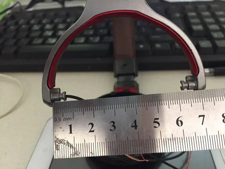 Replacement for Audio for Technica ATH-MSR7 Headband Rubber Cushion for MSR7 7cm Gaming Headphone