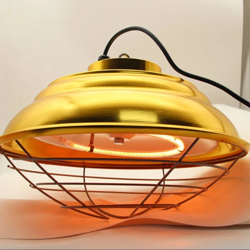 Farm Insulation Lamp Chicken Duck Piglet Heating Lamp Energy-saving Adjustable Temperature Chick Rearing Heating Insulation