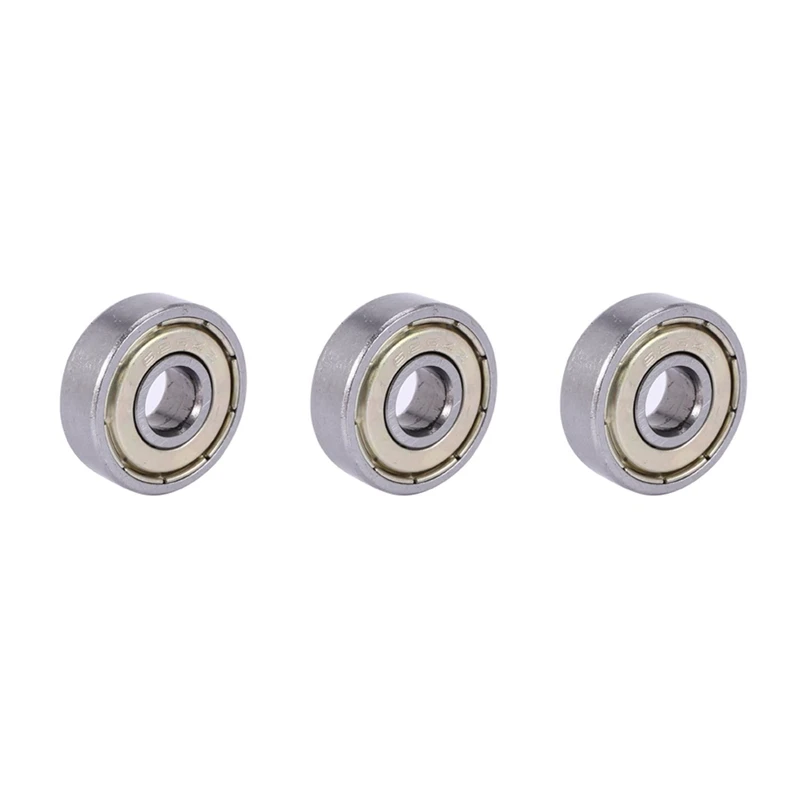 

3X 626Z Double Sealed Ball Bearings 6X19x6mm Carbon Steel Silver