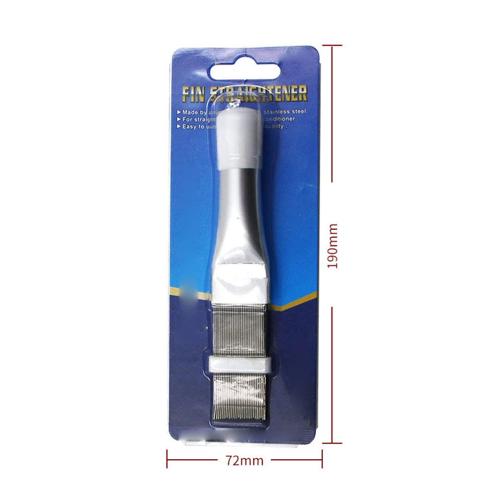 Air Conditioning Fin Cleaning Comb Brush Straightener Tool