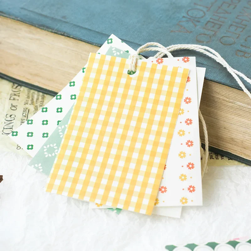 50pcs/pack Half Sugar Sweet Series Decoration Material Paper Photo Album Wall Memo Hand Account Base Notepad 4